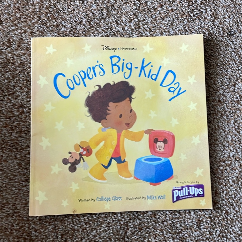 Disney’s Cooper’s big kid day book